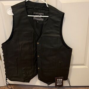 Black Men's Vest